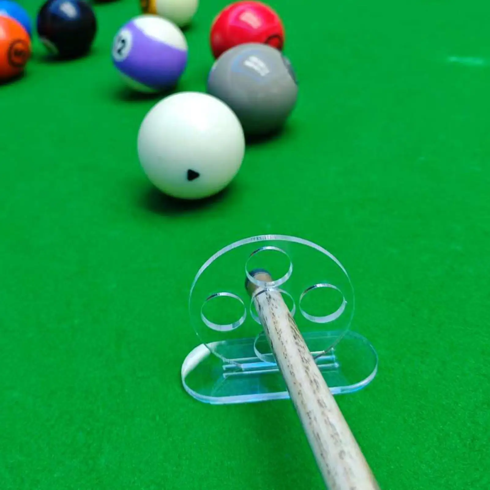 Billard Rod Trainingshilfen Billardtisch Stick Übung 5-Loch Stabile Pool Queue Genauigkeit und Club Control Trainer für Anfänger – Detail 5