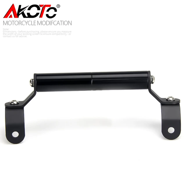 Support GPS Moto MOQIAOSEIKO 22mm - Pour Benelli TRK702/TRK702X 2022-2023 - Noir - Métal