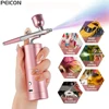 Airbrush with Compressor Airbrush Painting Mini Spray Gun for Painting Wireless Electric Paint Gun Airbrush Kit with Compressor 1