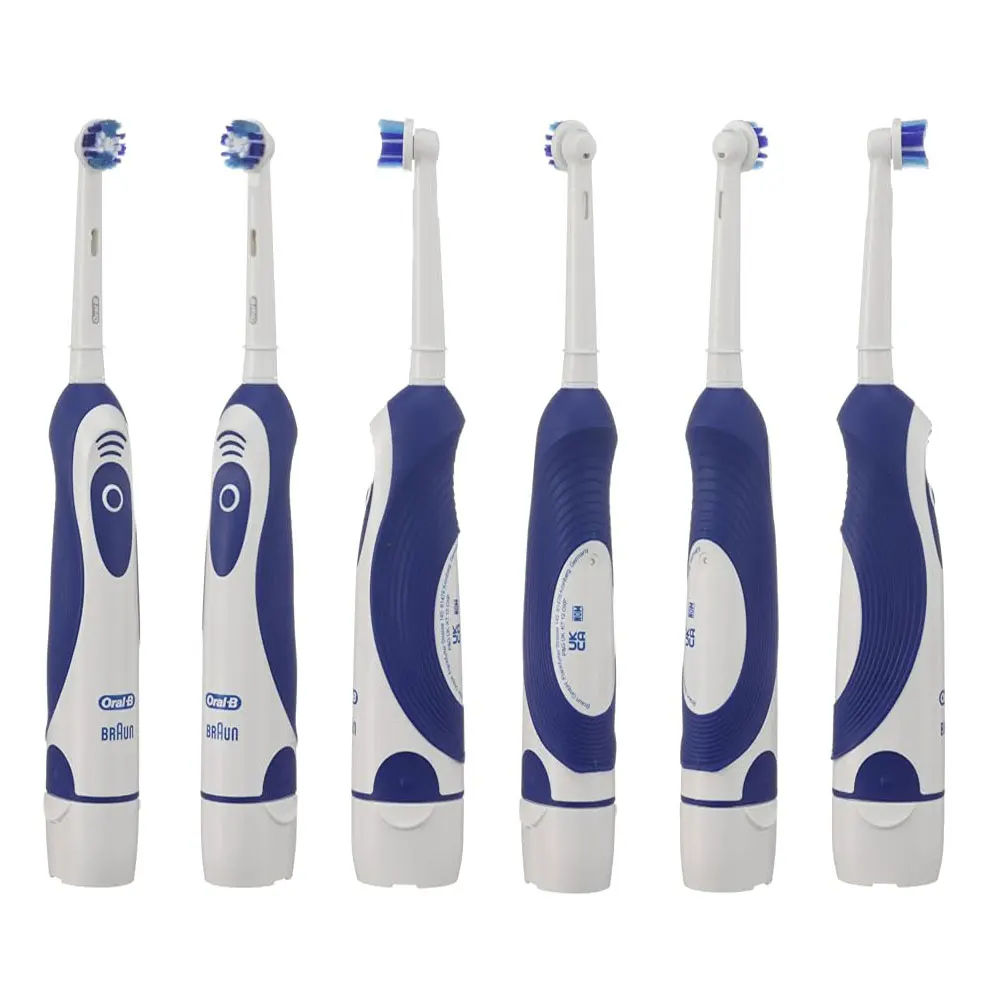 Oral B Electric Toothbrush 5010 4010 Battery Powered Rotation Clean Teeth Sonic Tooth Brush With Extra Replacement Heads