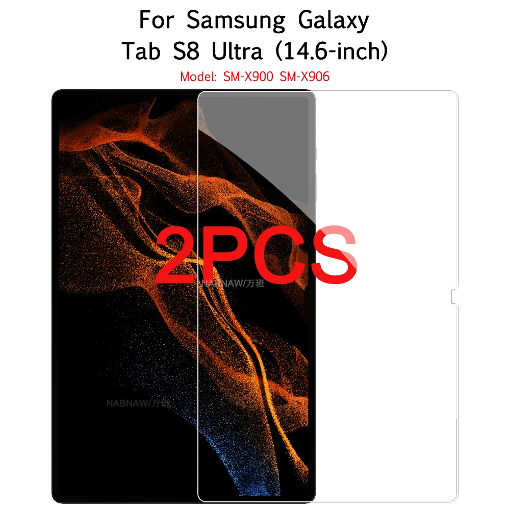 Premium HD Scratch-Proof Tempered Glass Screen Protector - 2 Pack