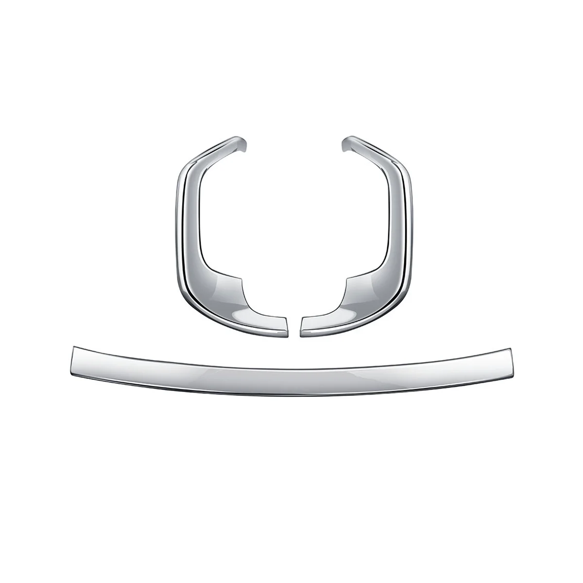 

Silver Front Mesh Center Grill for Toyota Sienta 10Series 22-23
