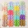 30/40pcs Baby Girls Hair Bows Clips Random Color 2.5'' Grosgrain Ribbon Bowbot Hairpin Barrettes Headwear Hair Accessories