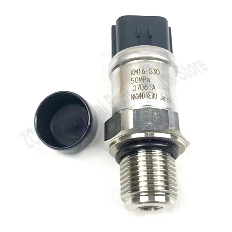 

Genuine SH210 KM16-S30 50MPa High Pressure Sensor KHR41950 KHR10290