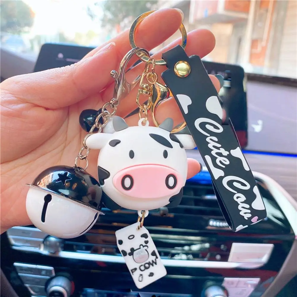

Cow Keychain Multi-use Cow Key Pendant Cattle Figure Cute Animal Keychain Cartoon Key Pendant Birthday Gift