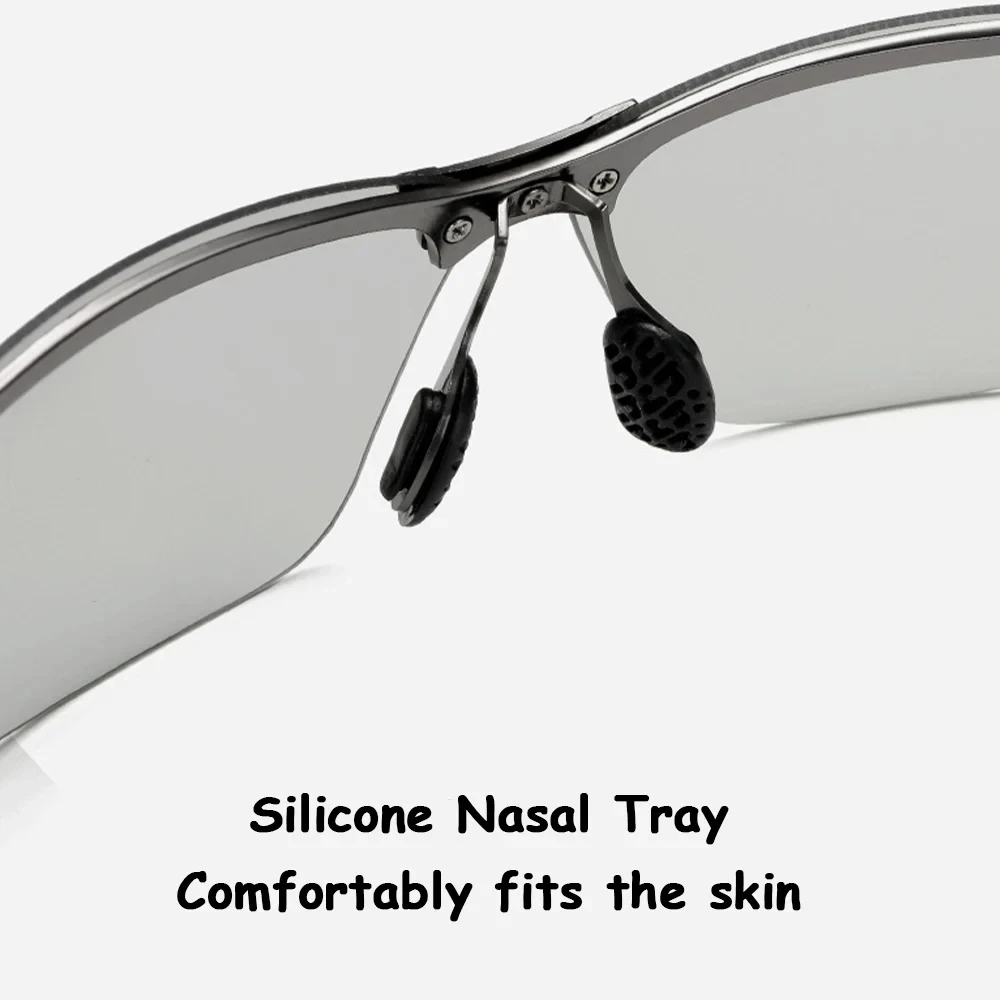 Enhanced Photochromic Polarized Sunglasses for Outdoor Sports and Night Vision