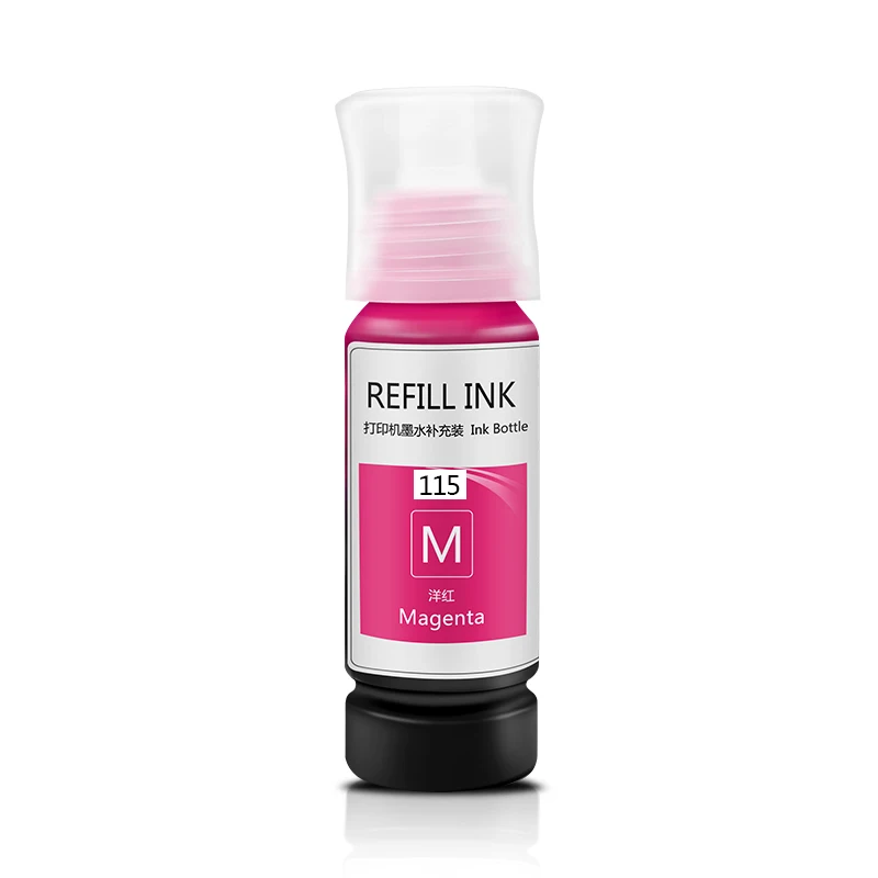 Refill ink kit 115 for Epson 115 Dye ink for Epson L8160 printer dye dye ink kit ink refill kit