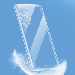 Redmi Turbo 4 Pro Transparent TPU Phone Case - Soft Silicone Clear Protective Shell for Redmi Turbo 4 Pro (Clear)