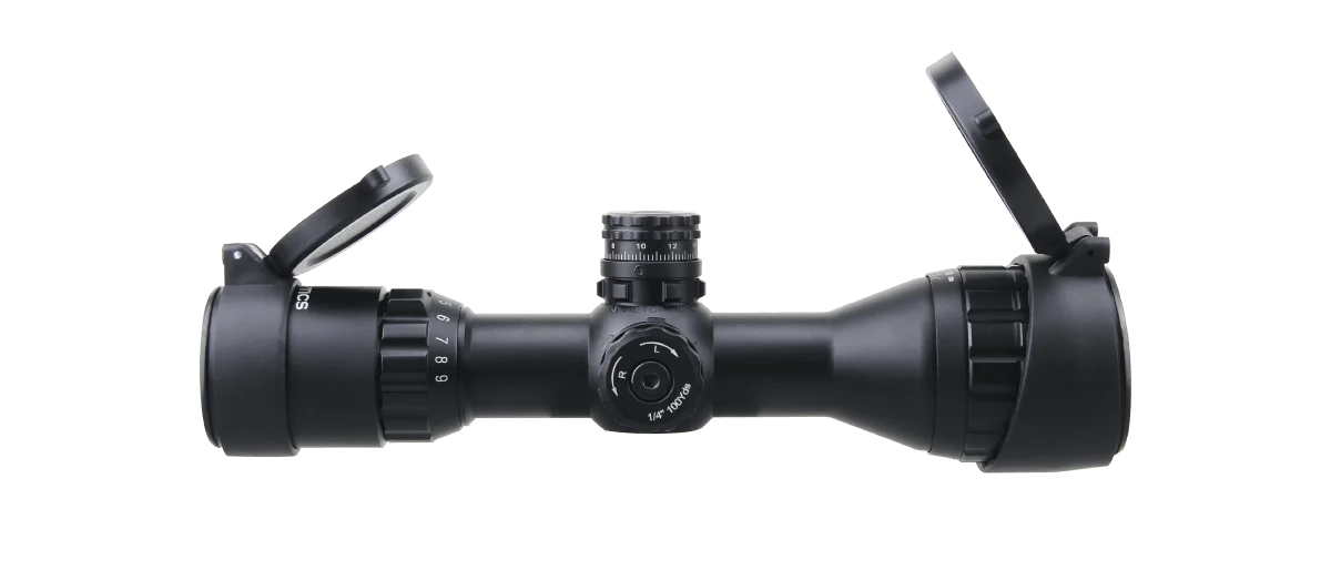 VictOptics C3 3-9x32SFP 1-Zoll-Zielfernrohr mit roter und grüner Beleuchtung, Min. Fokus 3 Yards, ultrakompakte Größe, passend für AR 15.223.308 – Detail 5