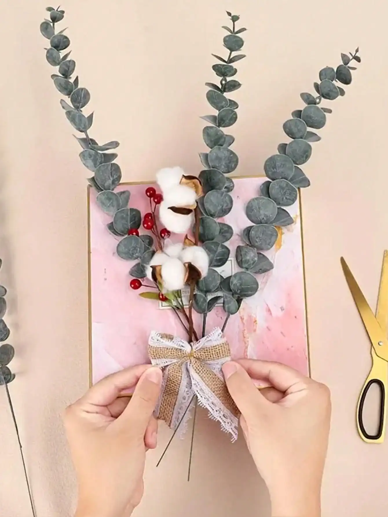 Tuxiaobu Plantas Artificiales De 28 Pulgadas, Tallos De Banyan Verdes Ramitas De Ficus Falsas Tallos Largos Para Bodas Fiestas Arreglos