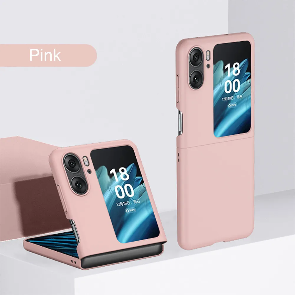 Candy Color Hard Slim Foldable Protective Case - Skin Feel Finish