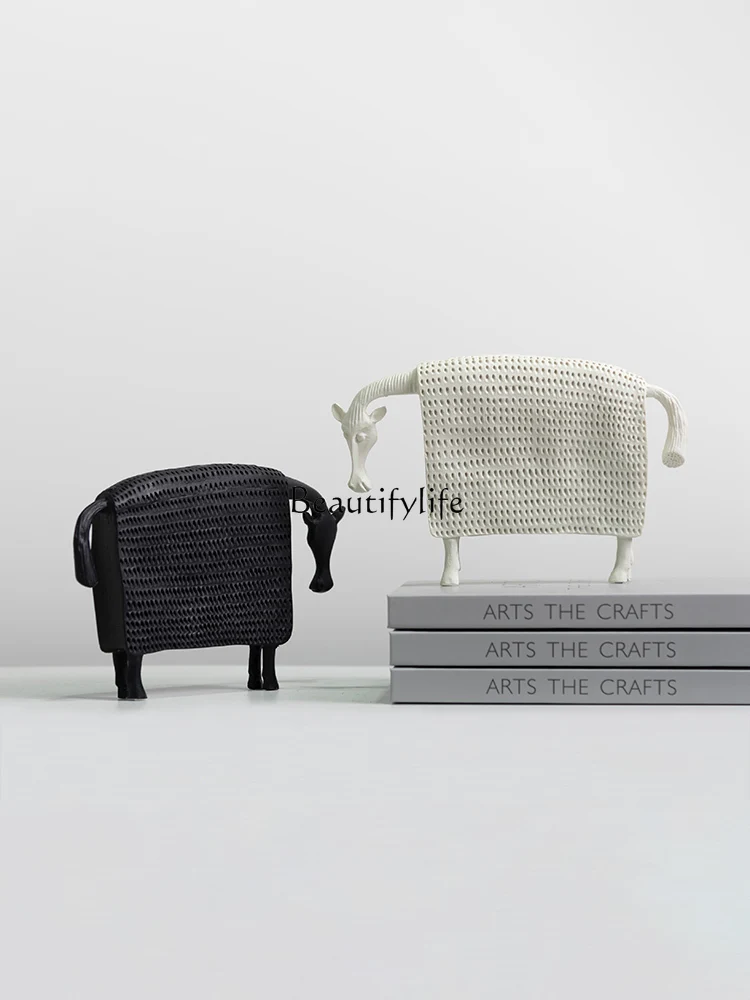 

Armor Horse Ornament Modern Creative Domestic Soft Study Entrance Cabinet Artwork