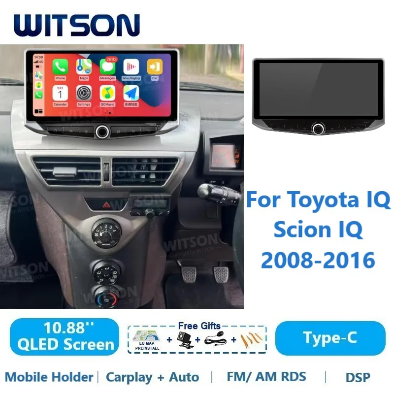 WITSON-Android-Auto-Stereo-Multimedia-For-Toyota-IQ-Scion-IQ-2008-2016 ...