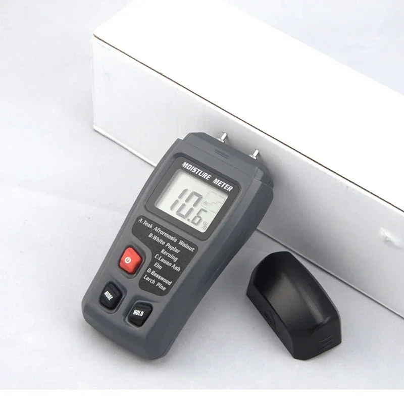 Wood moisture meter Humidity detector wood moisture meter carton MT10 wood moisture tester meter wall