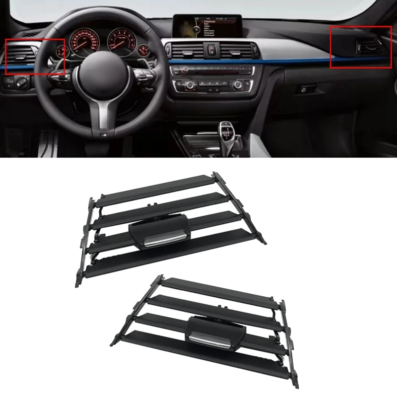 Car Right Front Air Vent Grille Clip Trim 64229253217 For BMW 3 4 Series F31 F33 Car A/C Outlet Repair Kits Replacement Parts