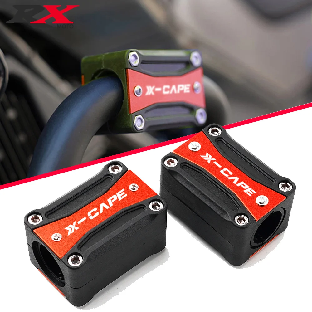 

Motorcycle Accessories Engine Guard Crash Bar Bumper Protection Decorative Block 25MM 22MM For Moto Morini XCape650 X-Cape 650