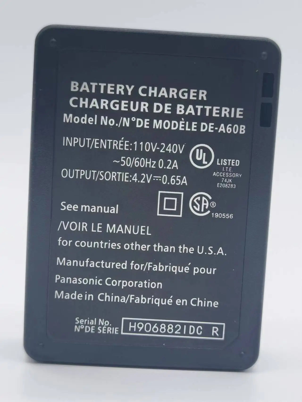 Kastar Wall Charger For Panasonic DMW-BCF10 Battery - Compatible With Lumix Cameras