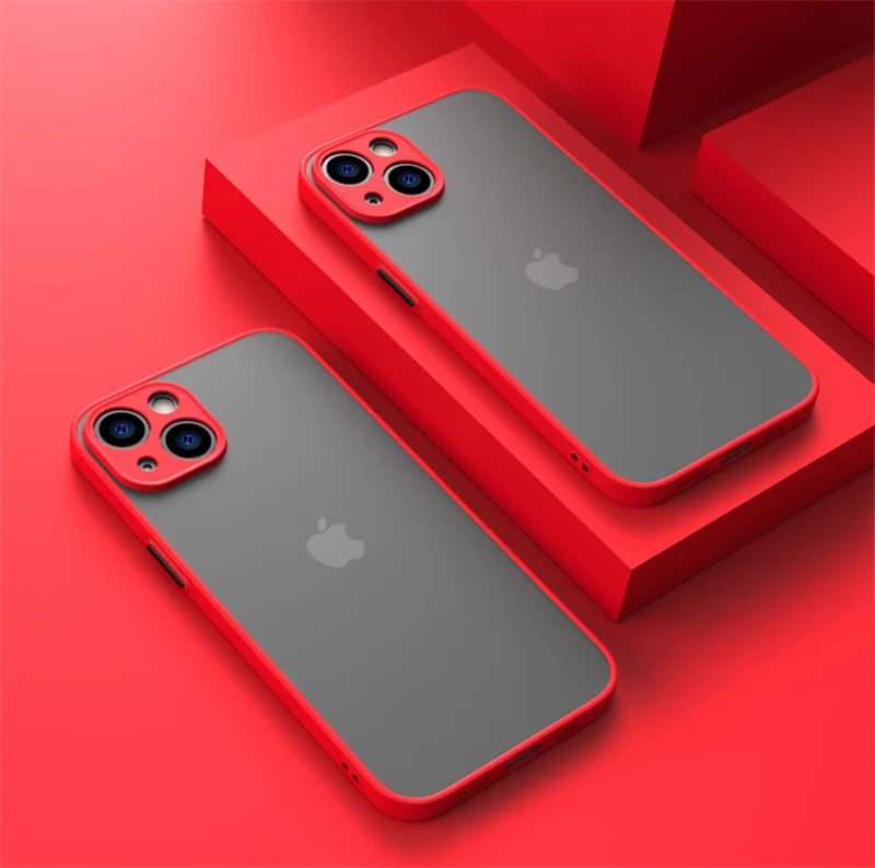 Enhanced Shockproof Armor Bumper Phone Case - Silicone Hard Protective Cover
