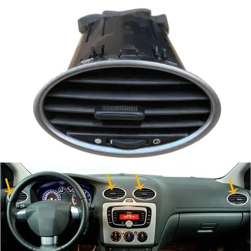 

Auto Front Dashboard Center Air Conditioning Outlet Vent for Ford Focus MK2 2005 2006 2007 2008 2009 2010 2011 2012 2013