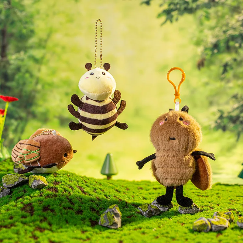 Cute Plush Toy Pendant Insect Series Stuffed Animals
