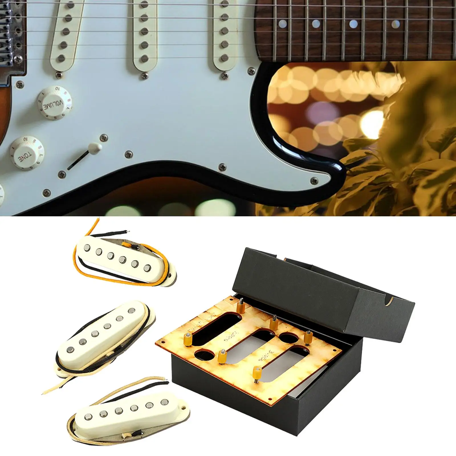 

Guitar Neck Middle Bridge Pickup Guitar Accessory Portable Replacement Parts
