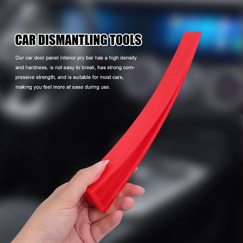 Non Marring Pry Tool Car Interior Trim Removal Kit Car Door Panel Dashboard Audio Clip Popper Lever Disassembly POM Plastic Tool