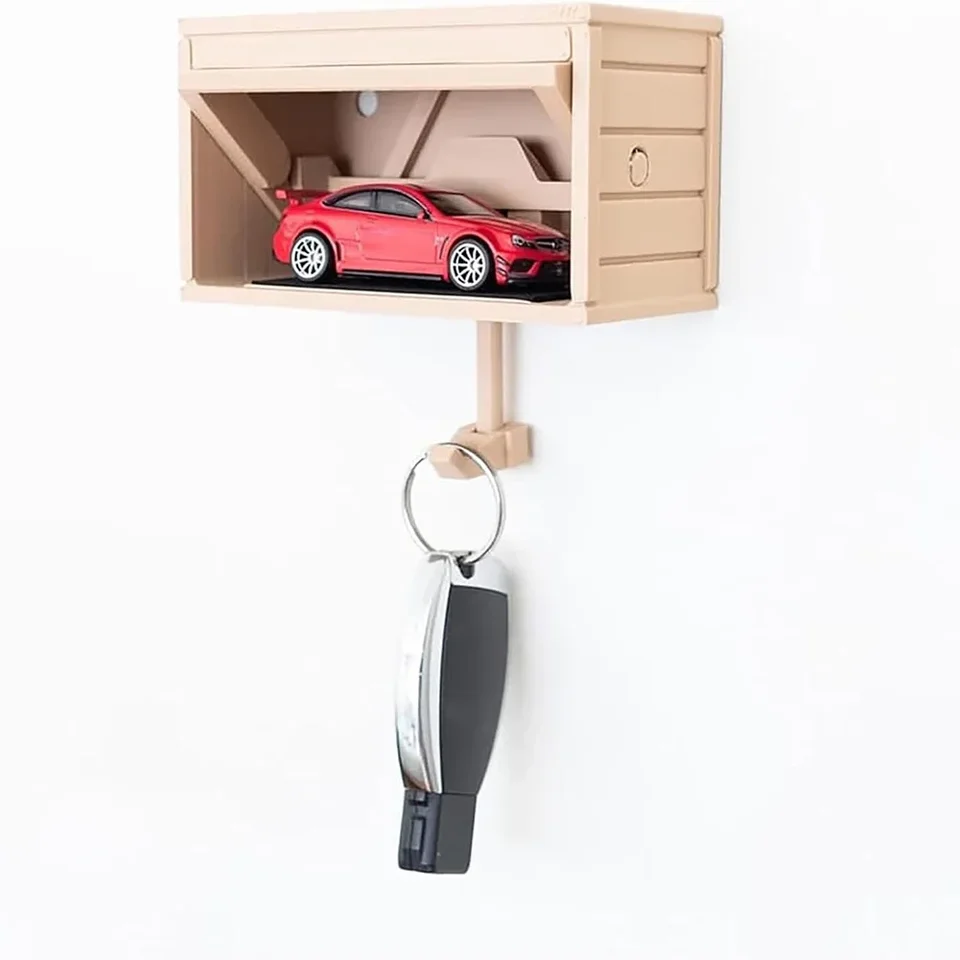 Creative Car Garage Wall Mount Key Holder
