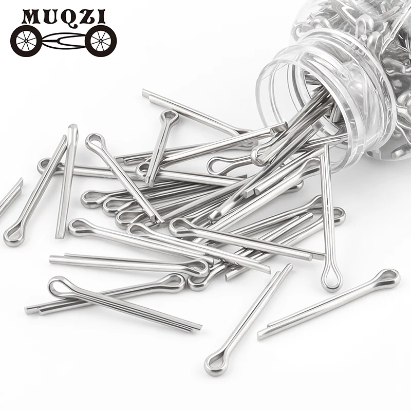 thumbnail image 2 of R Clip SQXBK 100PCS 304 Stainless Steel Split Cotter Pin Assortment Kit 2 of 11