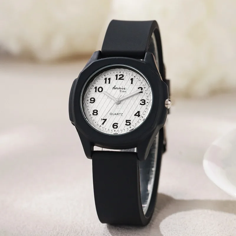Macaron Student Fresh Watch for Girls and Children Candy Color Watch