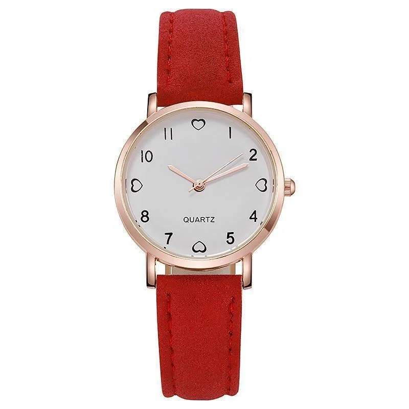 Women's Simple Vintage Watches for Women Dial Wristwatch Leather Strap Wrist Watch High Quality Ladies Casual Bracelet Watches - 6