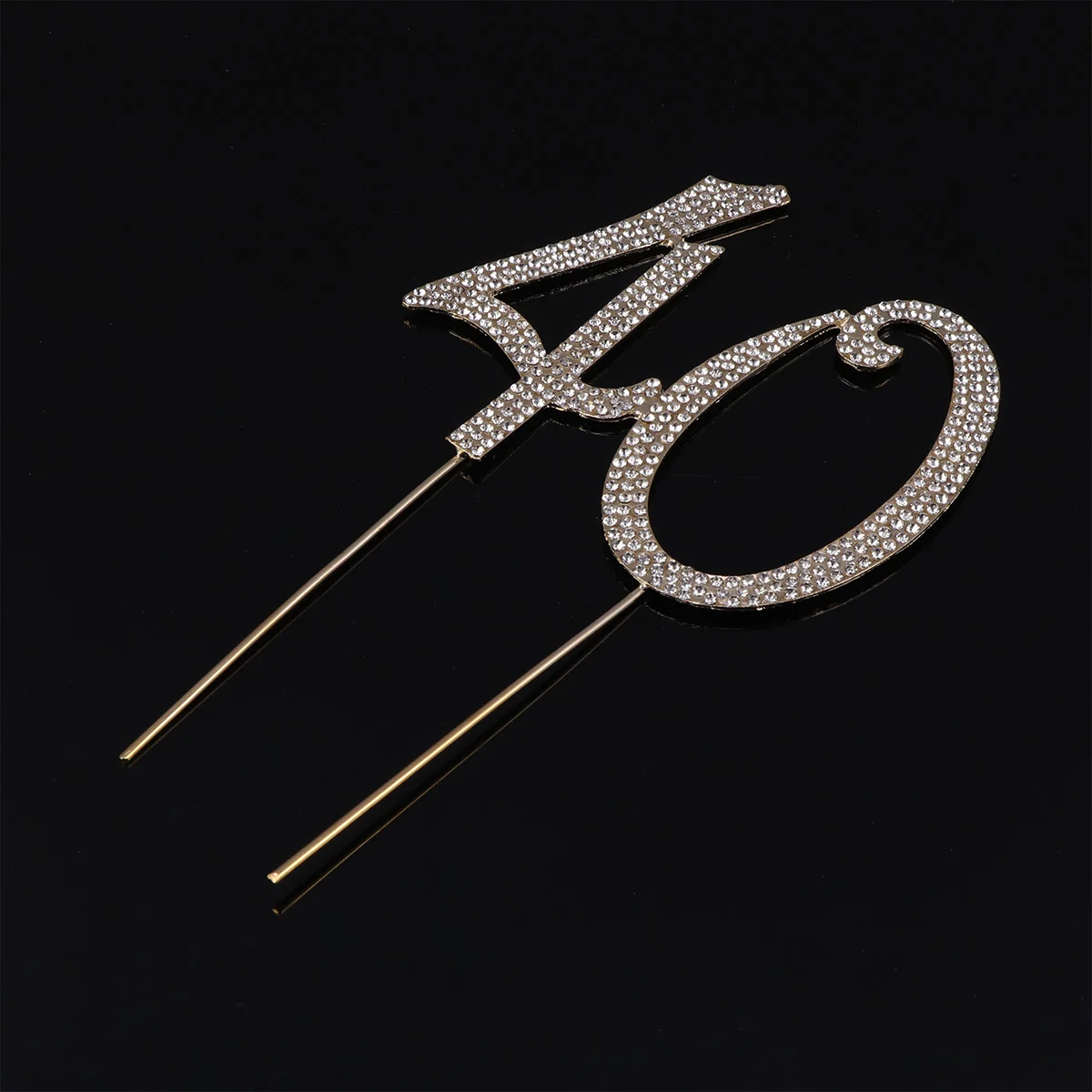 

Birthday Party Decoration Number Cake Topper Girl Banquet Decorations Anniversary Rhinestone Stuff