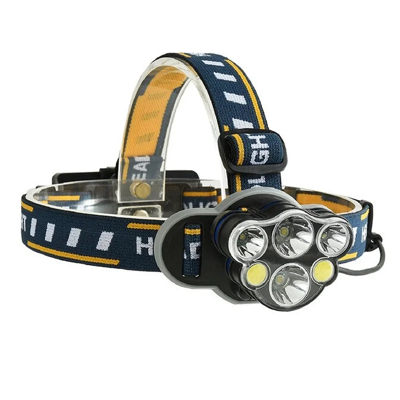 

2606-6 Headlamp 18650 USB Electric Scooter Motorcycle E-bike Bike Bicycle Cycling Camp