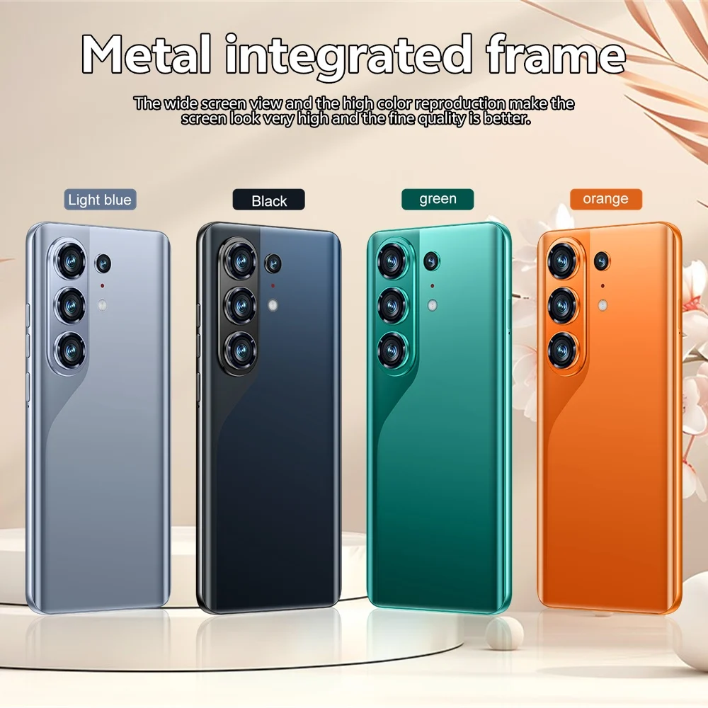 K-Touch Smartphone C27 Ultra 8000mAh Battery Mobile Phones Android 15 Face ID Unlock Cell Phone 5G Dual SIM 7.3inch Full Display 22GB+2TB 16+48MP Cellphones