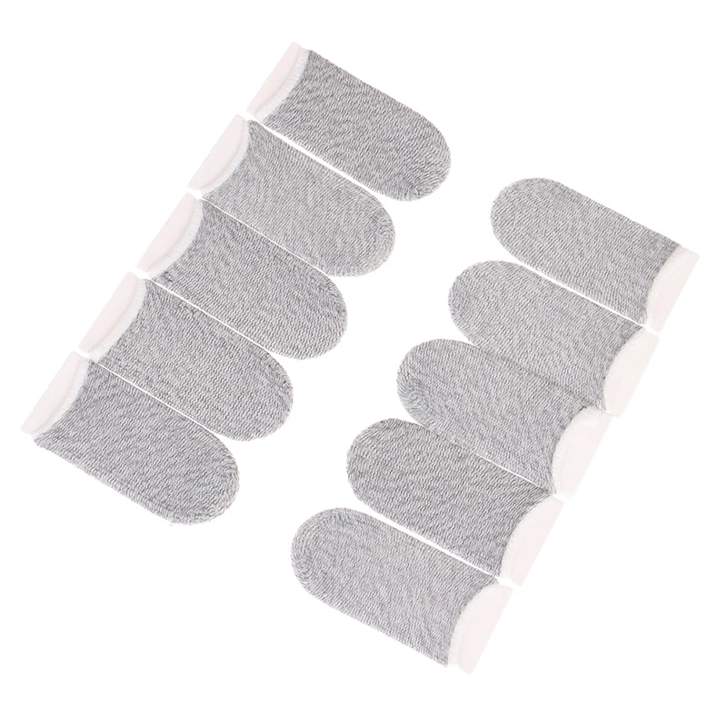 Touch Screen Sweat-Proof Gaming Finger Sleeves - Pack of 10