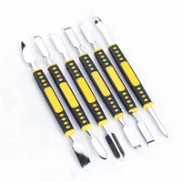 6pcs Hand Tools Set Phone Repair Tools Kit Disassembly Blades Pry Opening Tool Metal Crowbar Disassemble Kit Phone Spatula 2
