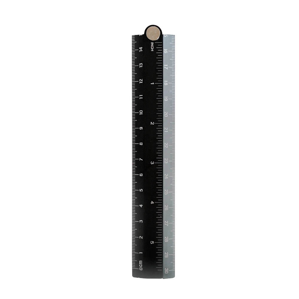 Stainless Steel Straight Ruler Centimeter Inches Scale Metric Ruler Precision Measuring Tool Folding Drawing Rulers stainless steel ruler ruler set folding ruler drawing ruler metal ruler straight ruler