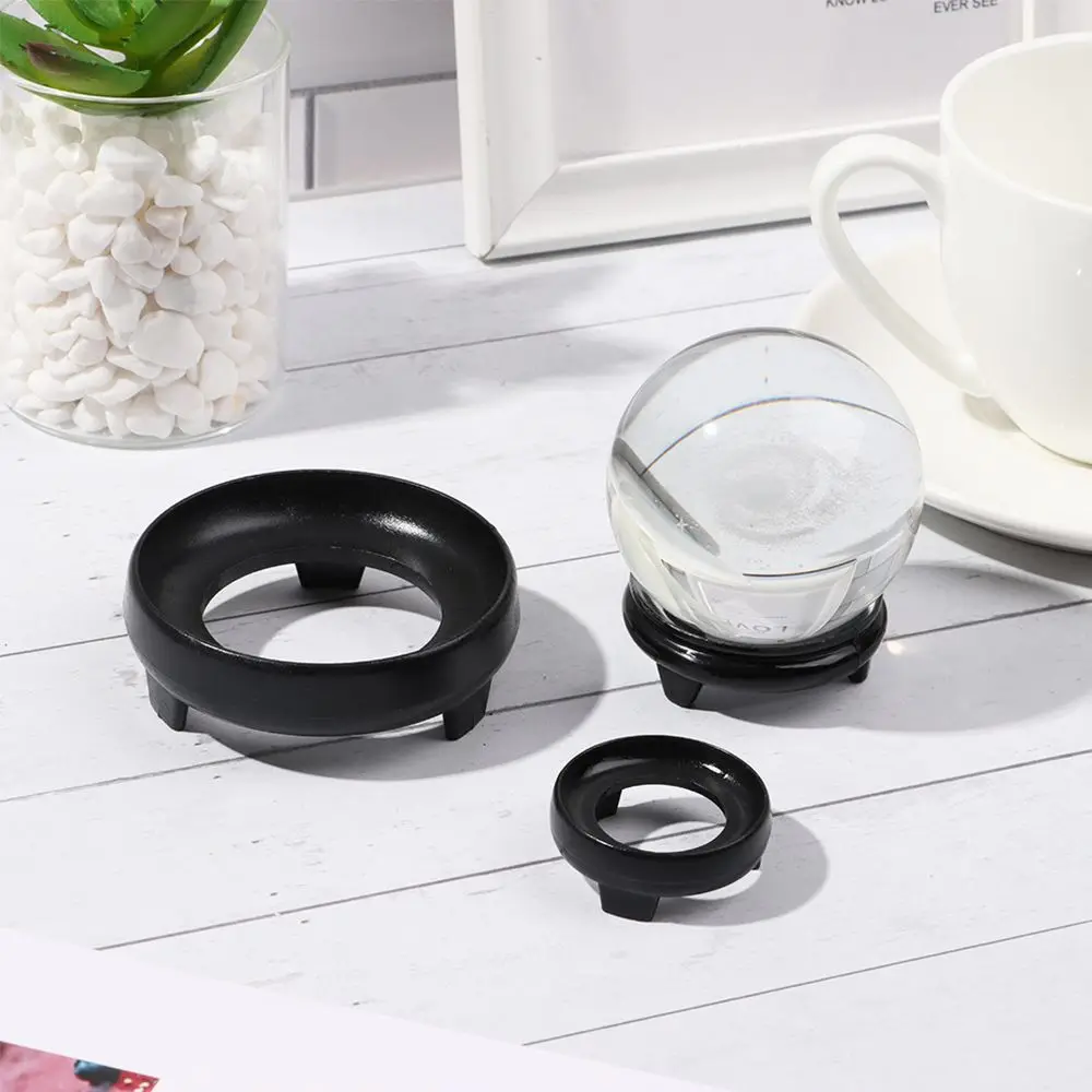 Crystal Ball Stand Display Holder Glass Sphere Stand Ball Base For Soccer Volley Football Rugby