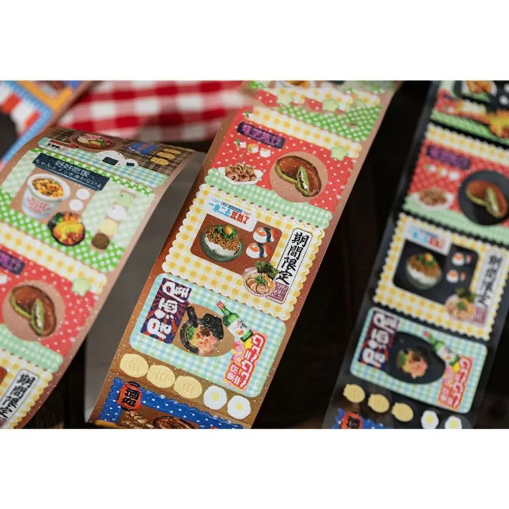 2025 Showa Memory Series Washi Tape Kawaii Decorative Adhesive Tape Cute Hand Made Collage Adhesive