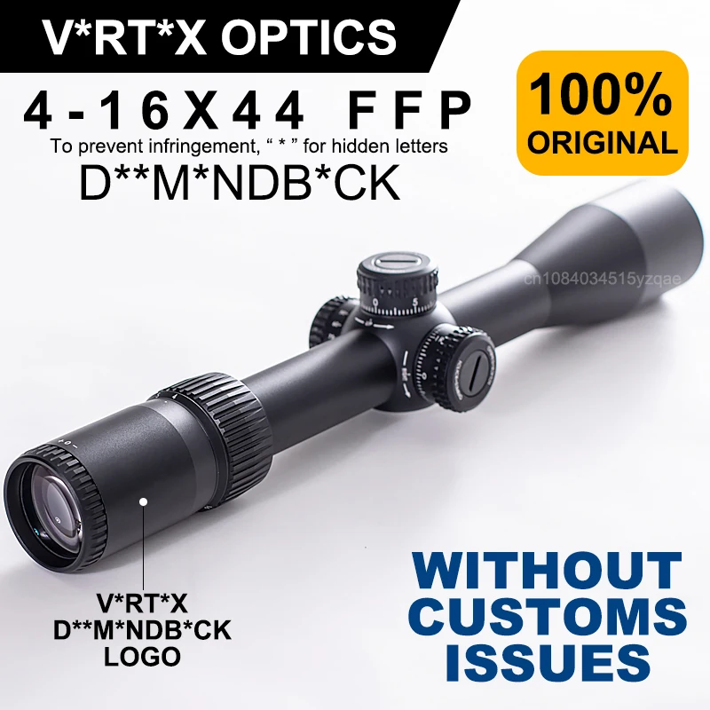 

Original V*RT*X Optics D**M*NDB*CK Tactical 4-16X44 First Focal Plane(FFP) Riflescopes EBR-2C(MRAD) Reticle 30mm Tube Scope