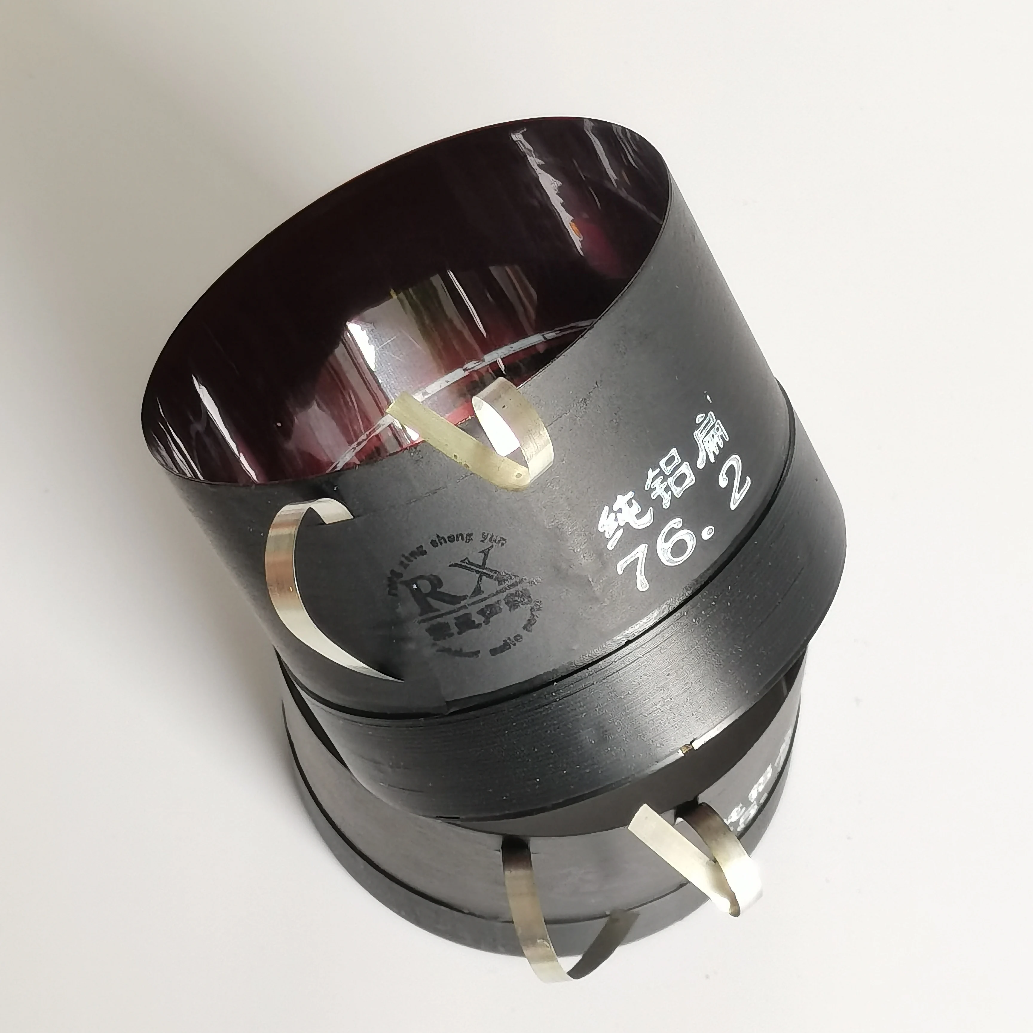 1 piece ID 3" 76.2mm Flat aluminum wire 8 ohm woofer bass loudspeaker horn speaker voice coil