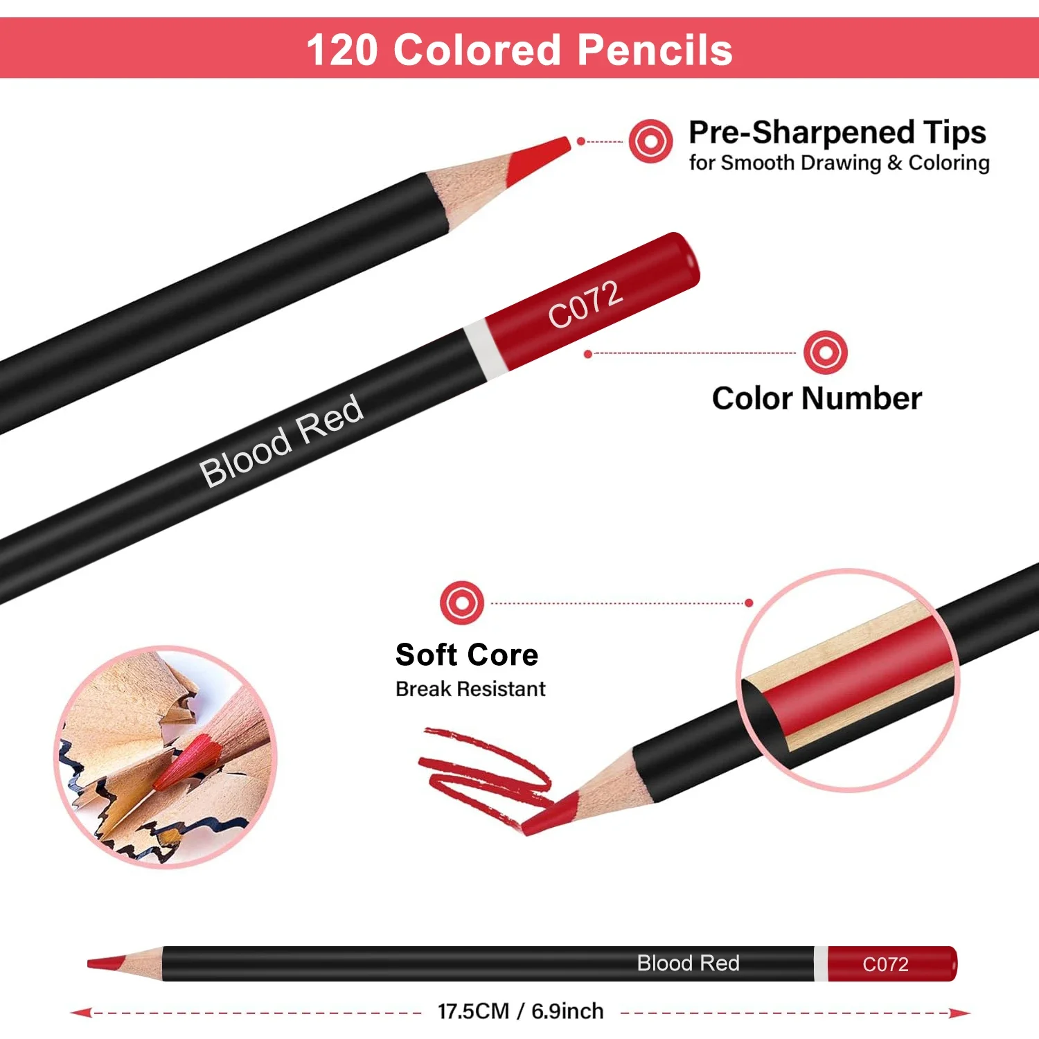 54/73/146 팩 드로잉 스케치 세트, 3색 스케치북, 흑연, 목탄 연필 포함, 음영, 블렌딩에 이상적