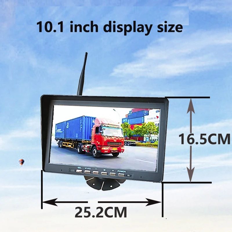 

Crane wireless video surveillance camera wireless zoom amplification high-definition digital display full color night vision veh