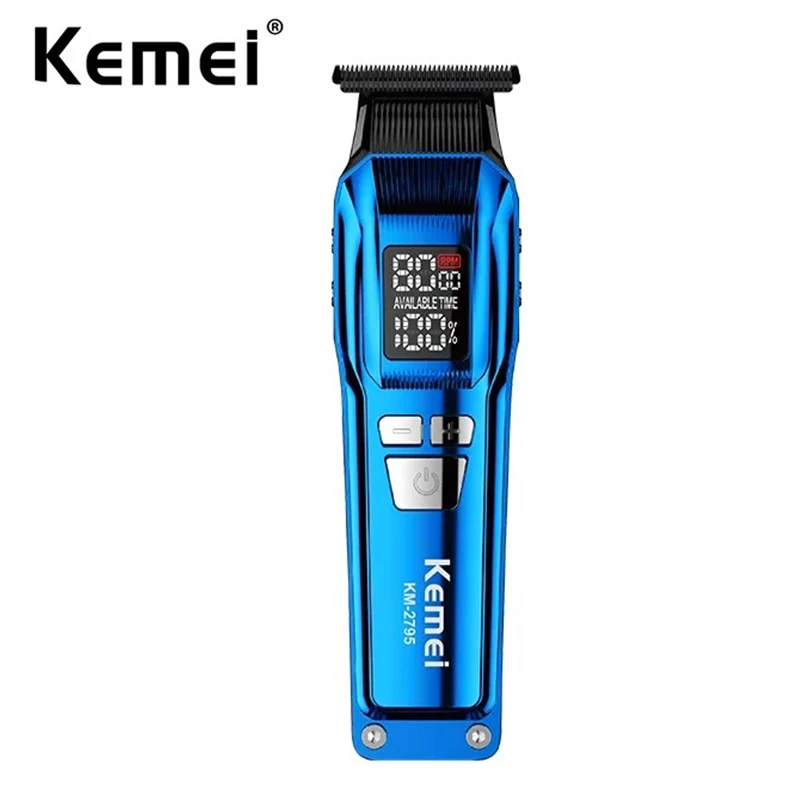 2795 Professional Cordless Trimmer Electric Rechargeable Clippers Barber Zero Gapped Finish Hair Citing Hine_voghion.com