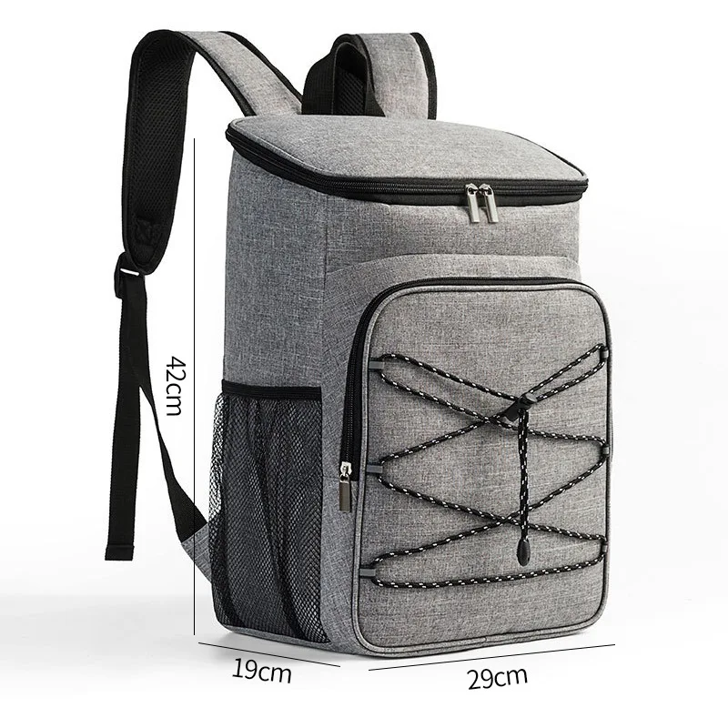 23L Outdoor Storage Bag Camping Picnic Travel Oxford Cloth Large Capacity Bag Backpack Camping Accessories