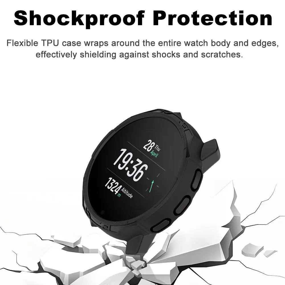 Durable Protective Bumper Case with Glass Film