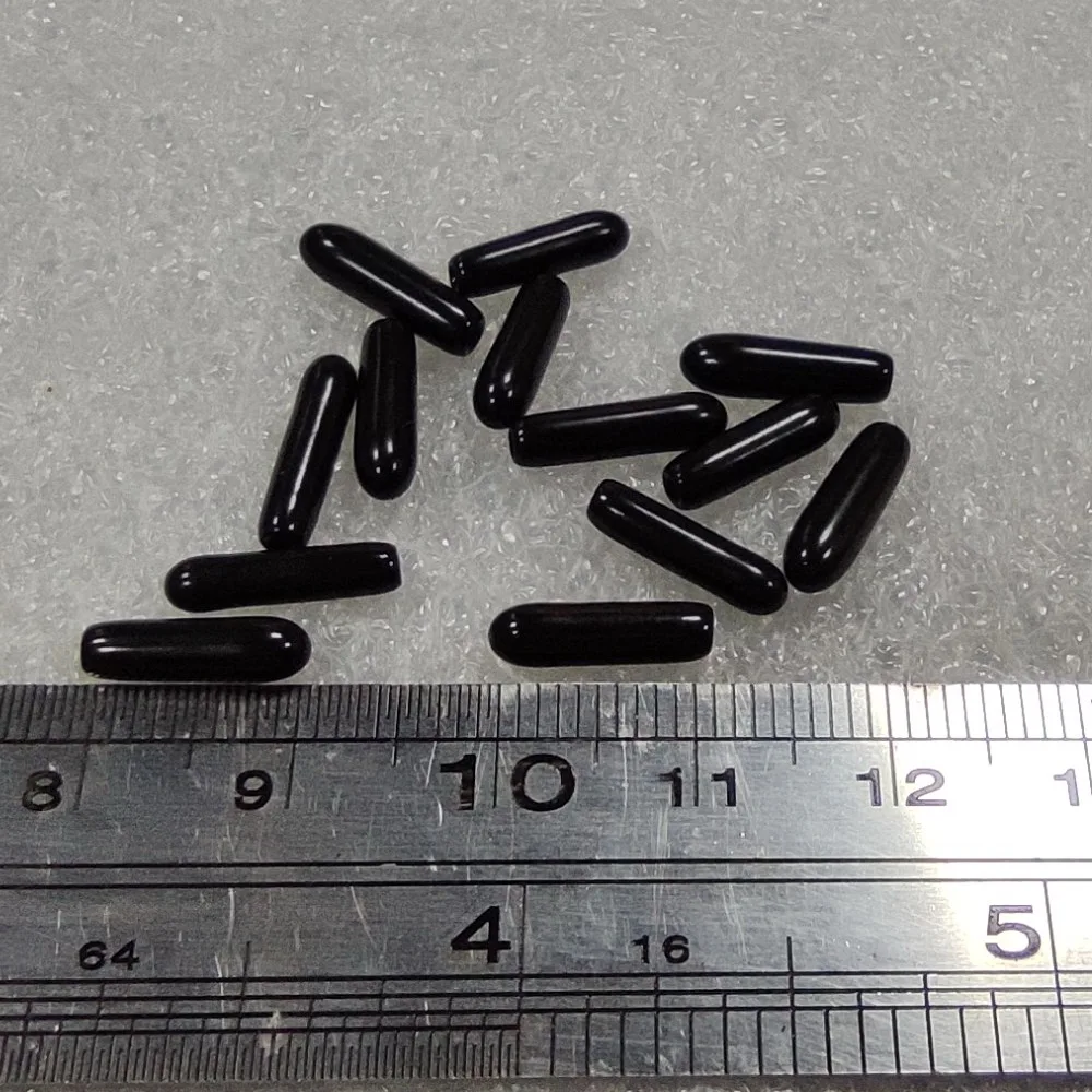 Uxcell 5pcs Rubber End Caps 40mm 1.6 Inch  ID Vinyl PVC Round Tube Bolt Cap Cover Screw Thread Protectors Light Gray - View #9