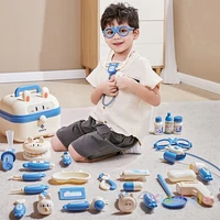 Kids Doctor Play Set – Medical Kit Toys with Stethoscope, Syringe, Dentist Tools, Educational Role Play Gift for Boys & Girls 3