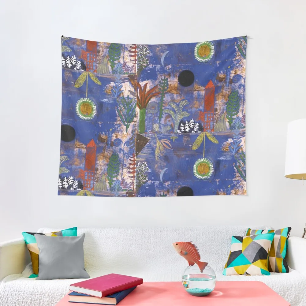 

Abstract painting by Paul Klee Tapestry Aesthetic Room Decor Cute Room Decor Room Decor Wall Deco Tapestry