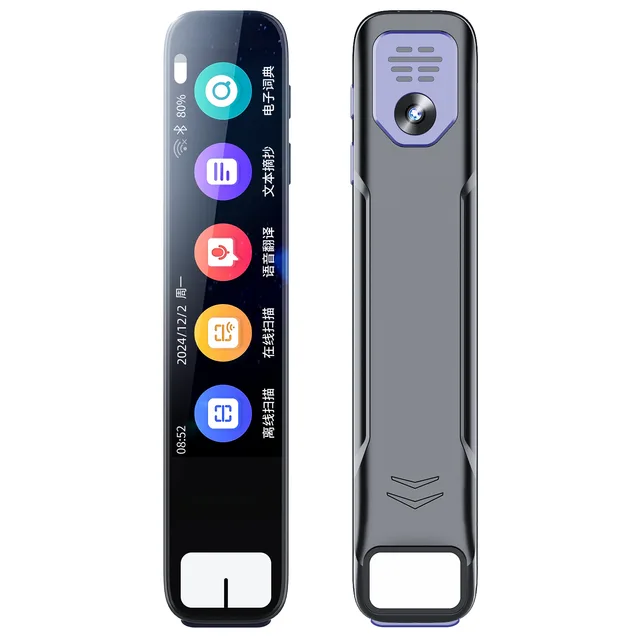 GPT AI Translation Pen 150 Languages AI Scan Smart Translation Pen Offline Translation Point Reading Learning Voice Translator ﻿