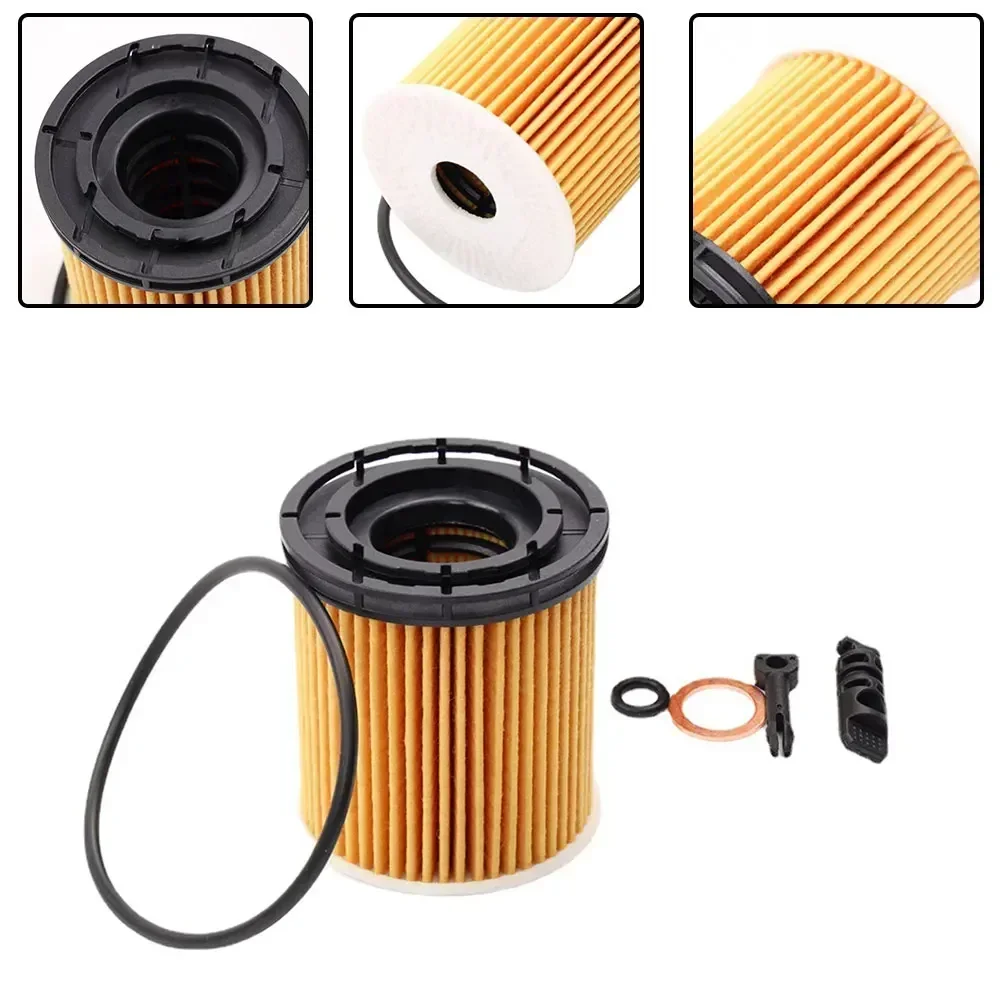 Car Oil Filter Kit For Kia For 1.6L Engine Oil Filter Kit 26350-2M000 263502M000 Car Engine Accessories